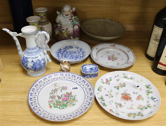 A quantity of mixed Oriental ceramics